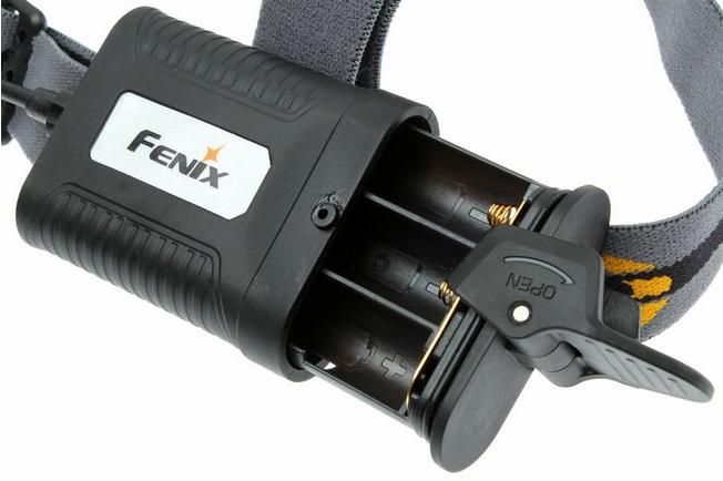 Image for Fenix HP05 LED head lamp, orange/black
