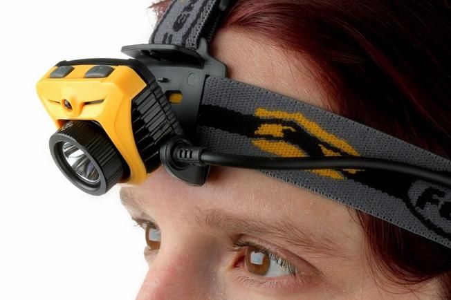 Image for Fenix HP05 LED head lamp, orange/black