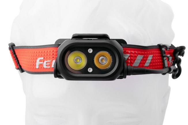 Image for Fenix HP12R-T rechargeable head torch, 1300 lumens, red