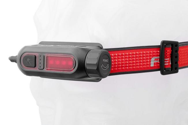 Image for Fenix HP12R-T rechargeable head torch, 1300 lumens, red