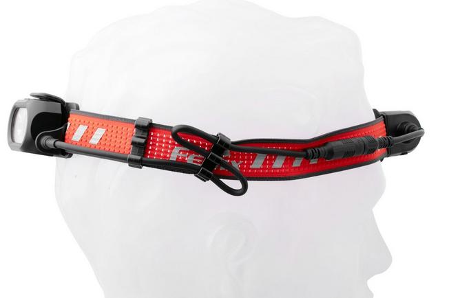 Image for Fenix HP12R-T rechargeable head torch, 1300 lumens, red