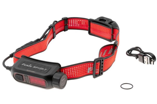 Image for Fenix HP12R-T rechargeable head torch, 1300 lumens, red