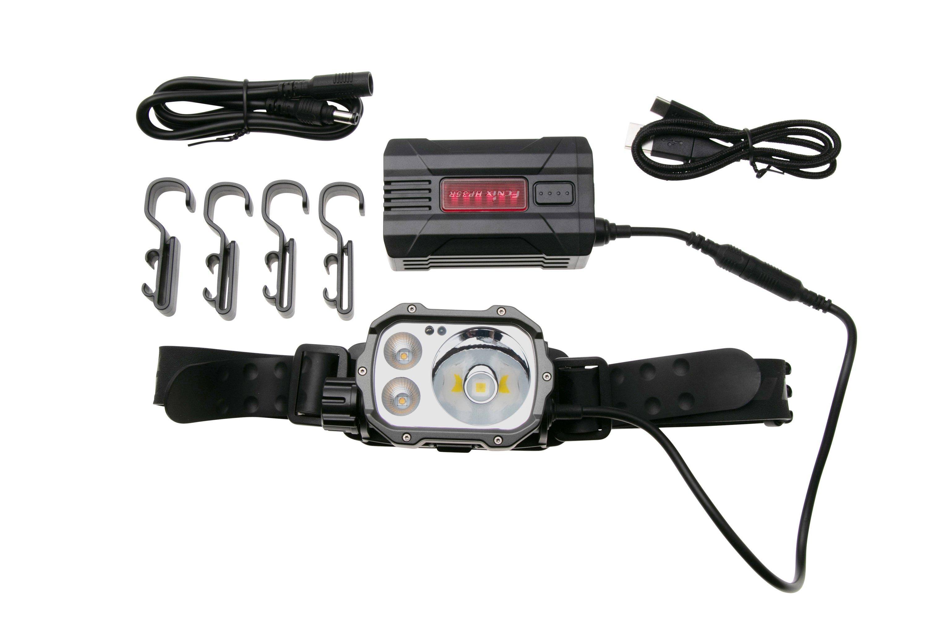 Fenix HP35R-SAR Search & Rescue, rechargeable head torch for helmet ...