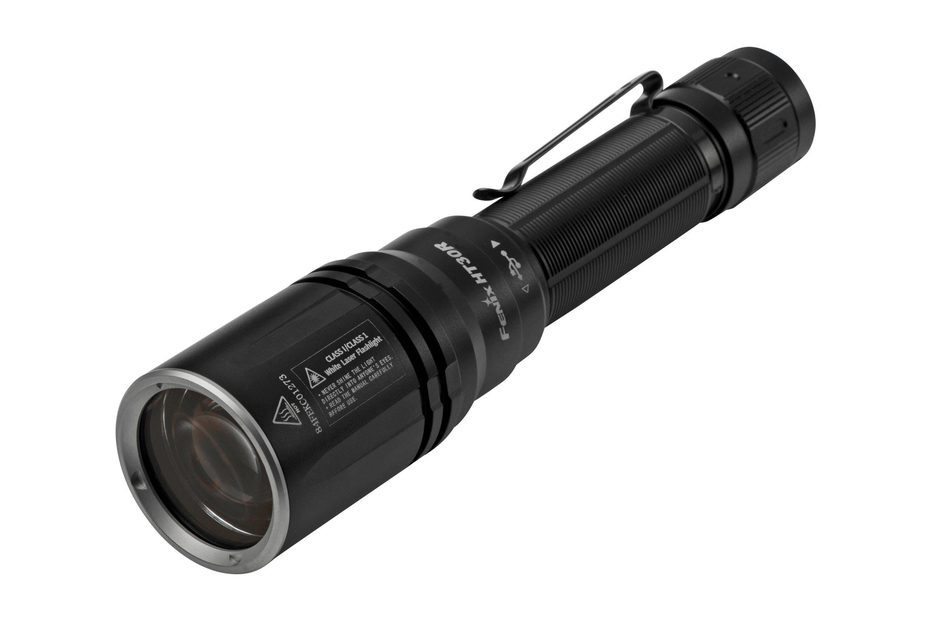 Fenix HT30R White Laser 500 lumen flashlight Advantageously shopping at Knivesandtools.ie