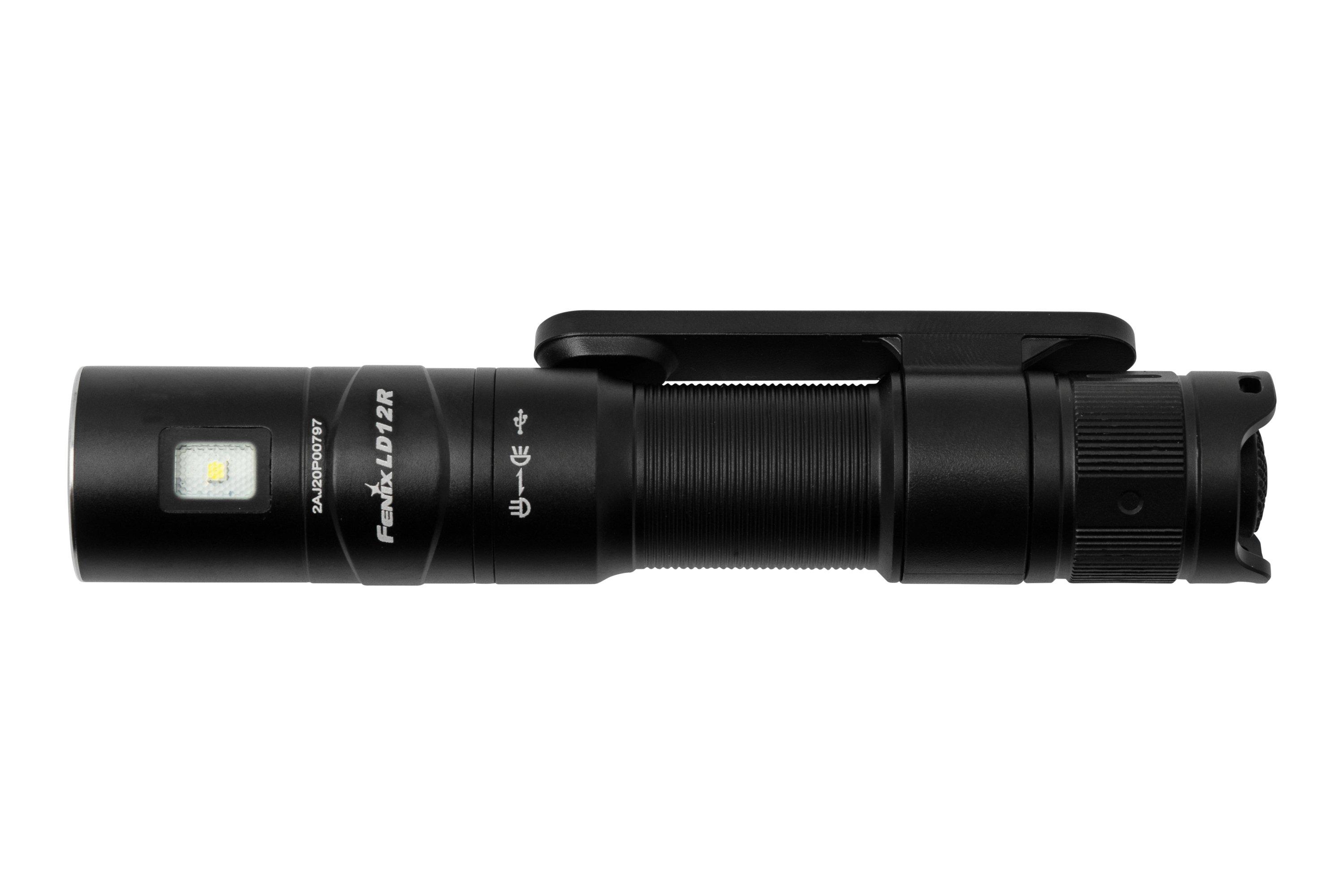 Fenix LD12R rechargeable LED flashlight, 600 lumens | Advantageously ...