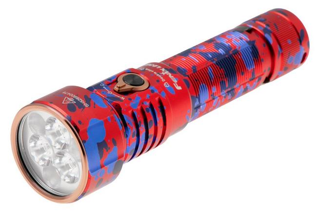 Image for Fenix LD36R Flame Camo rechargeable flashlight, 3600 lumens