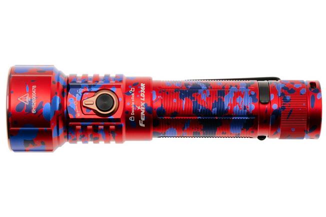Image for Fenix LD36R Flame Camo rechargeable flashlight, 3600 lumens