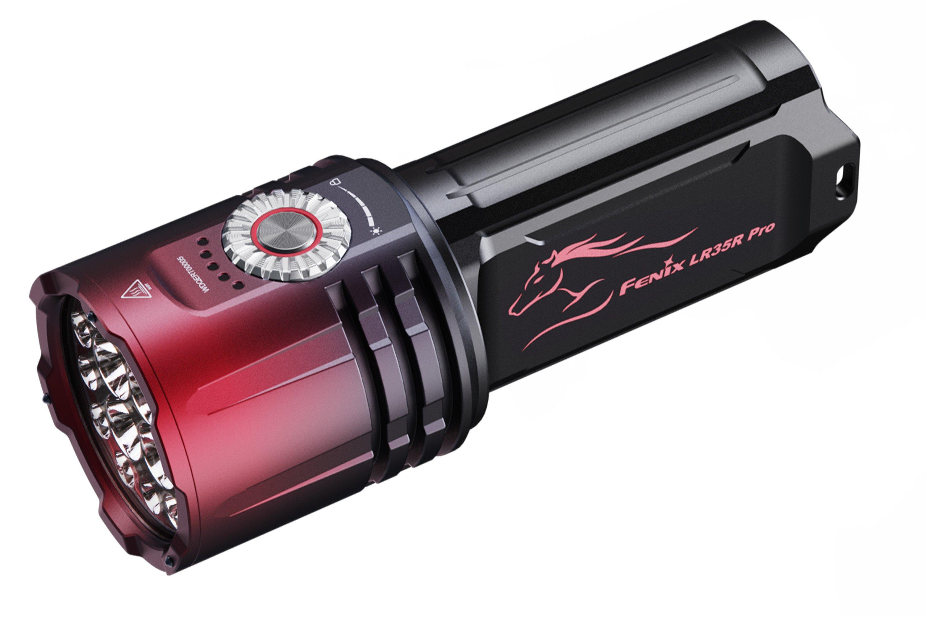 fenix - 3500 lumens rechargeable flashlight Fenix Special Edition Year Of The Horse LR35R Pro rechargeable flashlight,  10,000 lumens