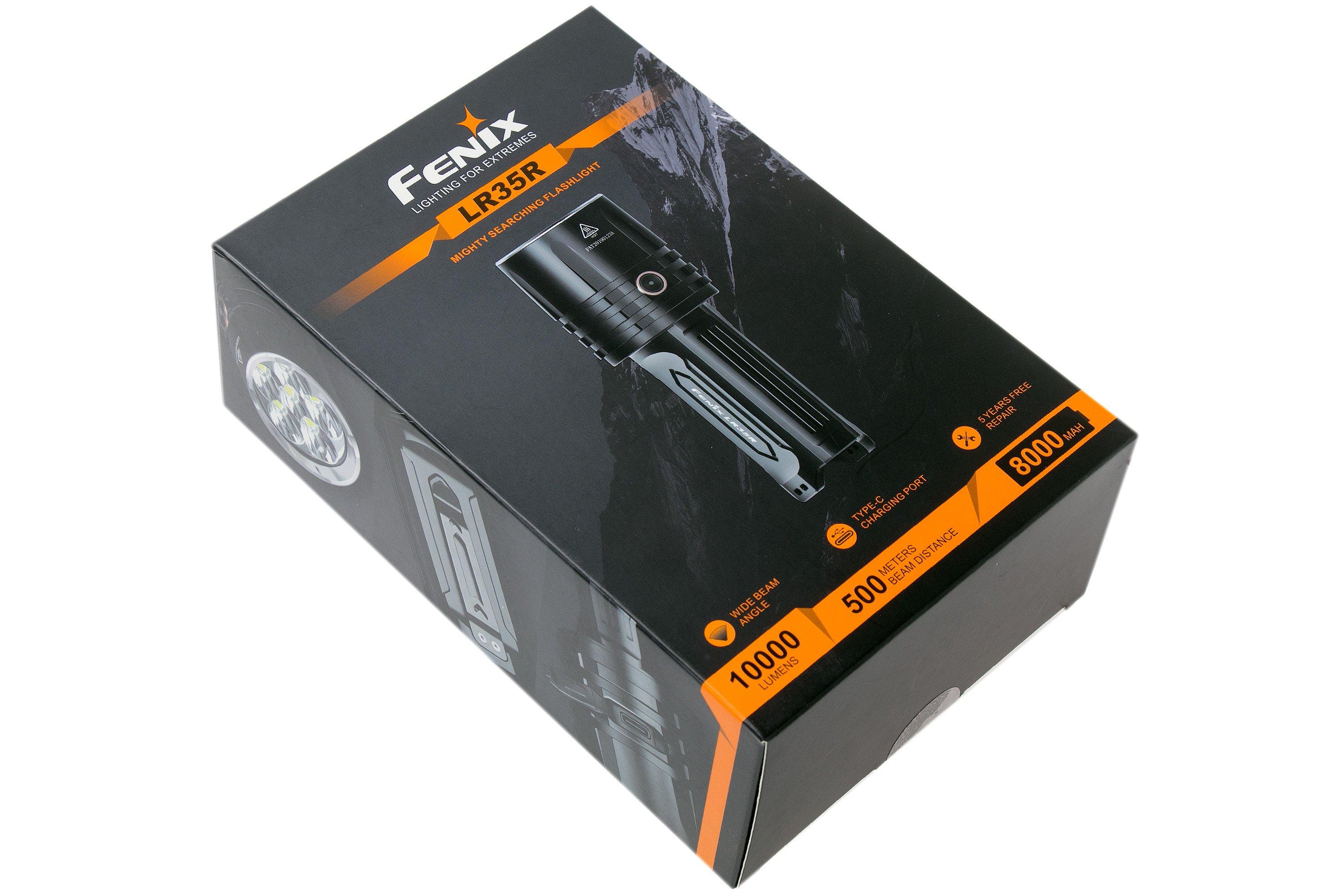 Fenix LR35R lampe de poche rechargeable, 10.000 lumens Achetez à prix avantageux chez