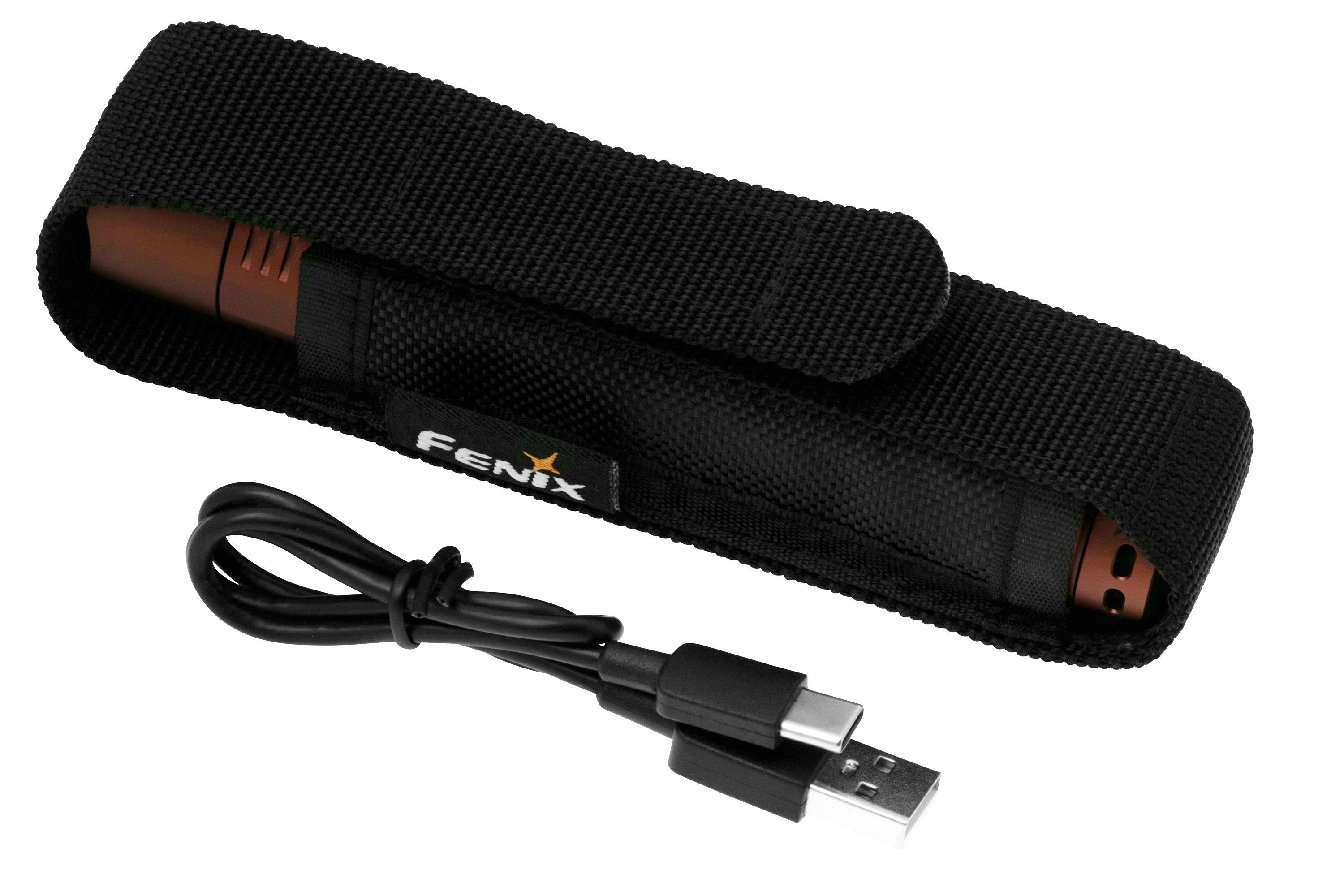 Fenix PD32R-C Coyote oplaadbare led-zaklamp, 1400 lumen