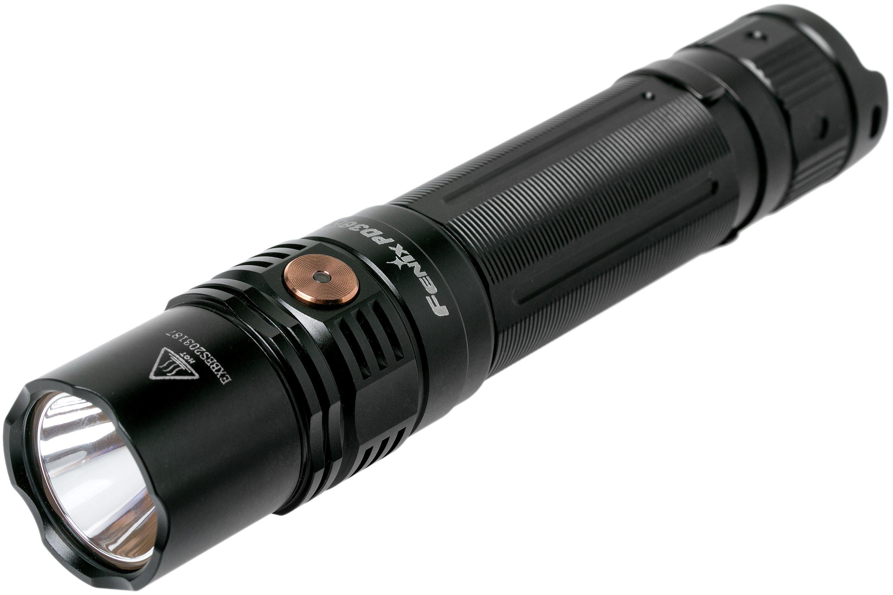 Fenix PD36R 1600 LM Tactical Lampe de poche avec batterie & Lumière Rouge Filtre