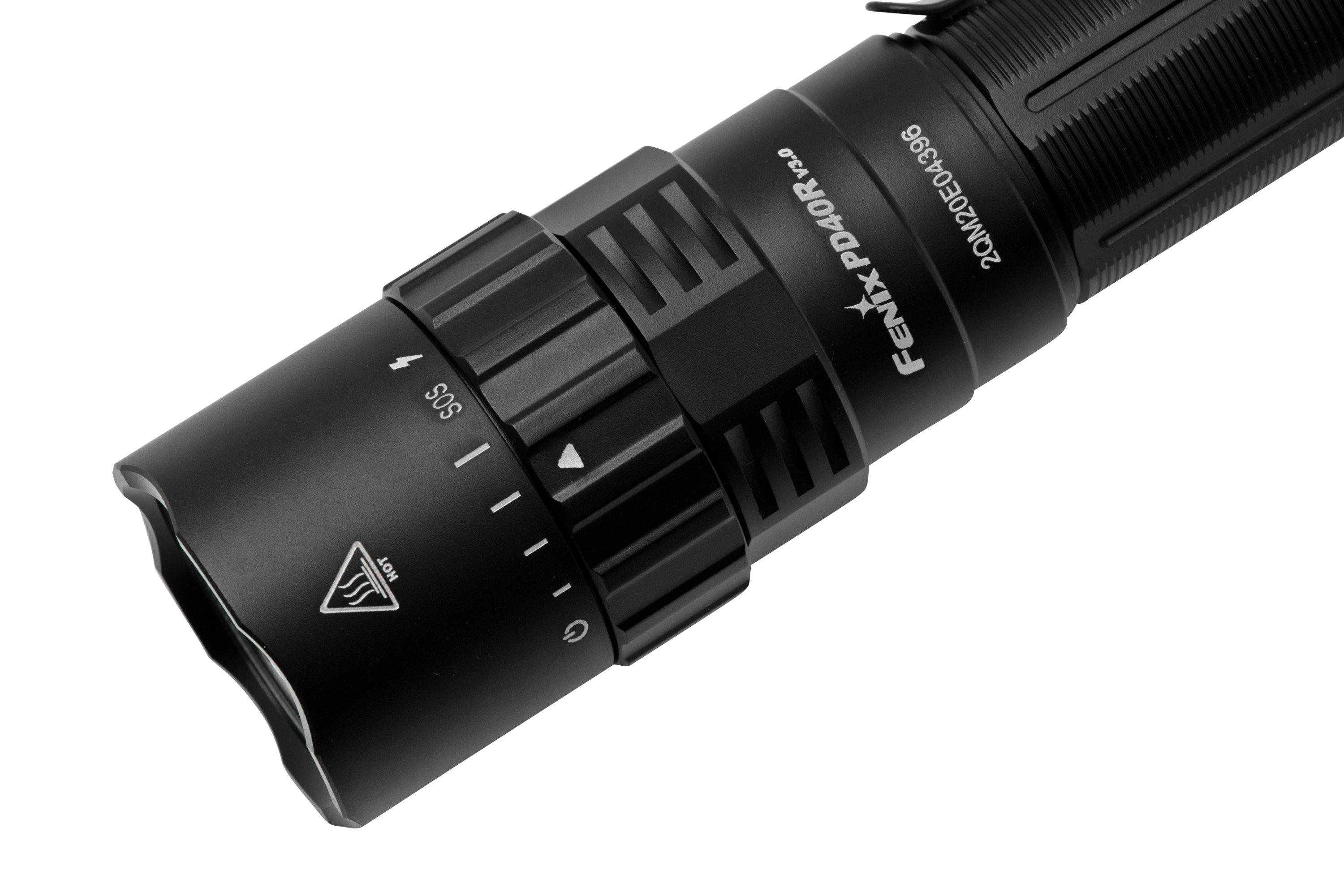 thumbnail interactive-video image 1 of Fenix PD40R V2.0 3000 Lumens USB-C Rechargeable Flashlight – Uncle Torch 1 of 13