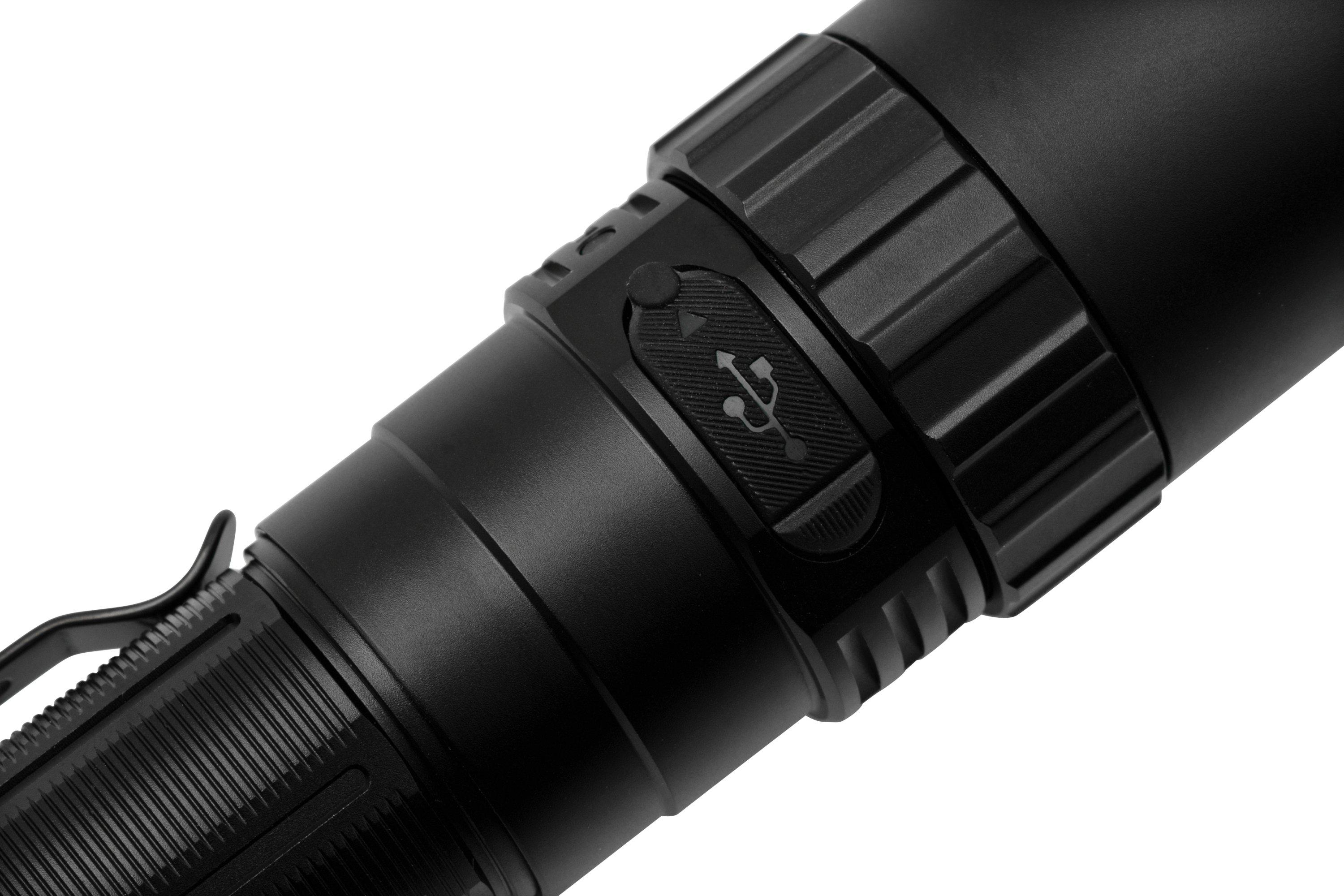 Fenix PD40R V3.0, 3000 lumens, rechargeable LED flashlight ...