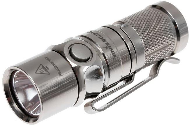 Bezwaar Minnaar Stun Fenix RC09Ti Oplaadbare LED-zaklamp, titanium | Voordelig kopen bij  knivesandtools.be