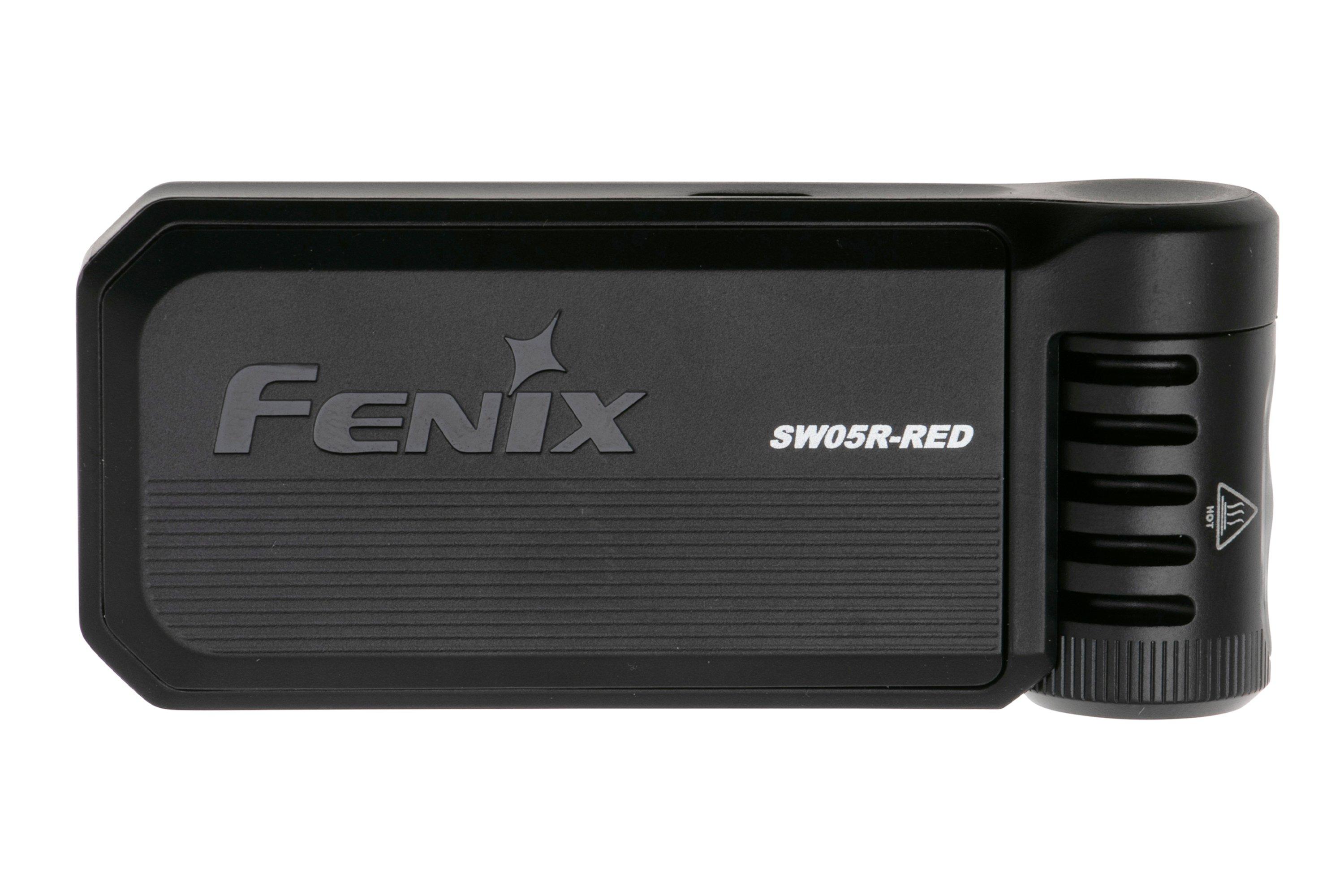 Fenix SW05R-RED Clip-on torch, 150 lumens | Advantageously shopping at ...