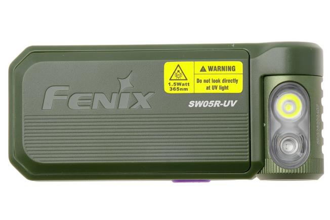 Afbeelding voor Fenix SW05R-UV-SG Clip-on zaklamp, 150 lumen