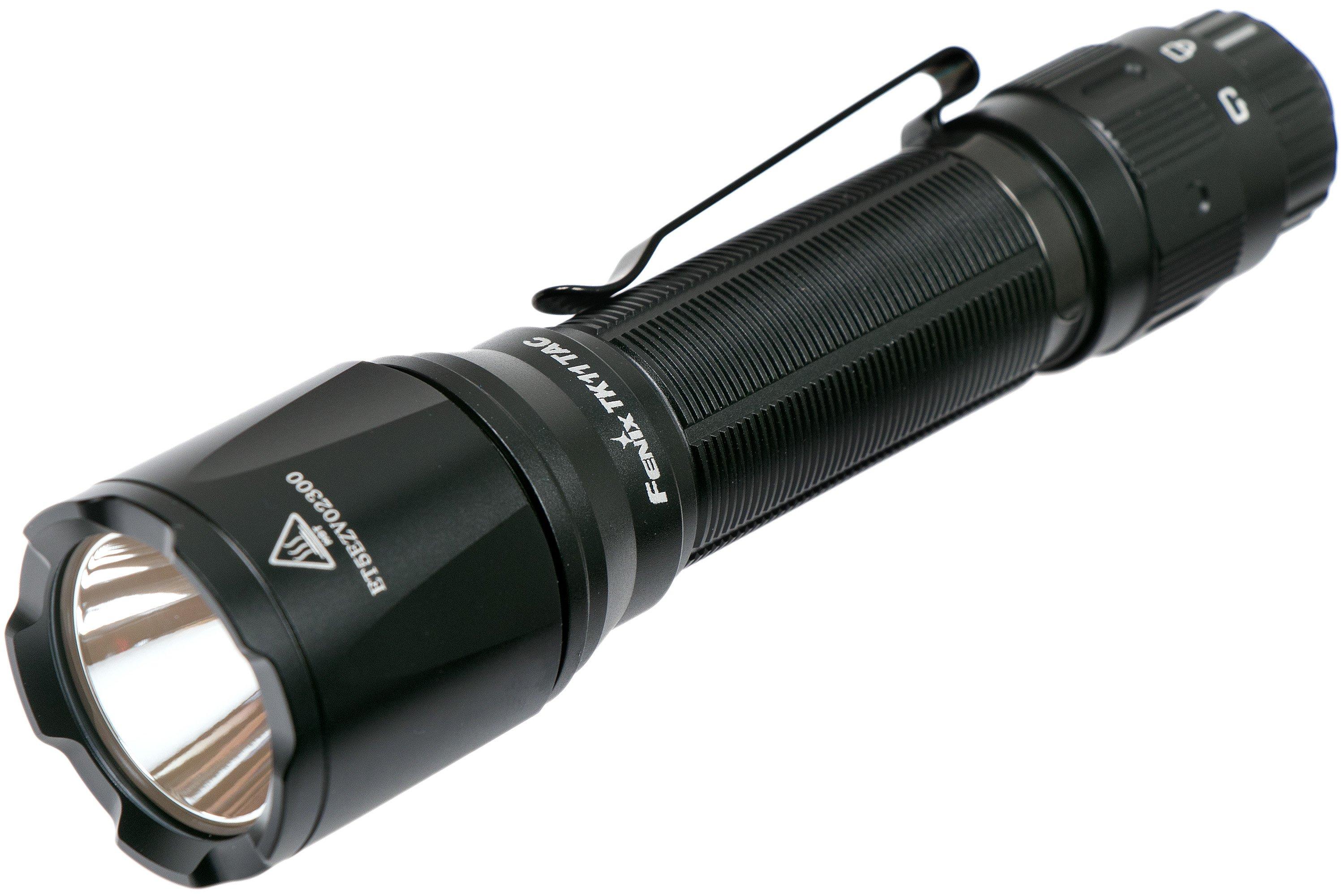 Lampe Torche Tactique Fenix TK11 TAC - 1600 Lumens - Interrupteur Breveté - Noire - Neuve