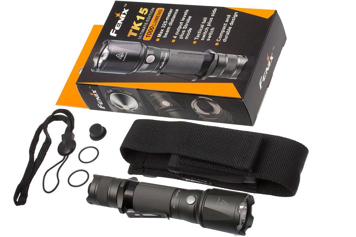 Fenix TK15 Ultimate Edition tactical LED flashlight, 1000 lumens