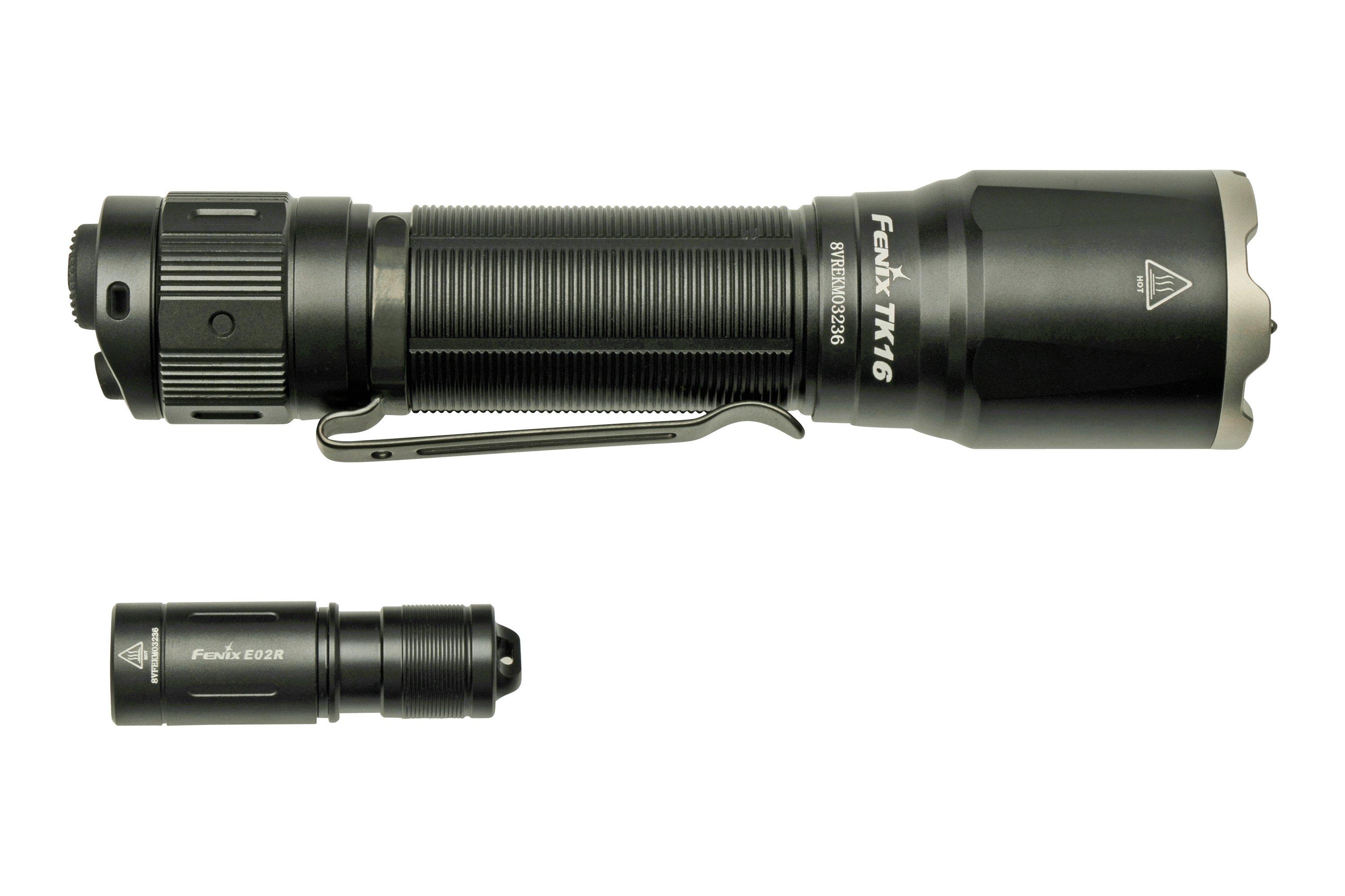 Fenix TK16 V2.0 & E02R LED Flashlight zaklamp | Voordelig kopen bij