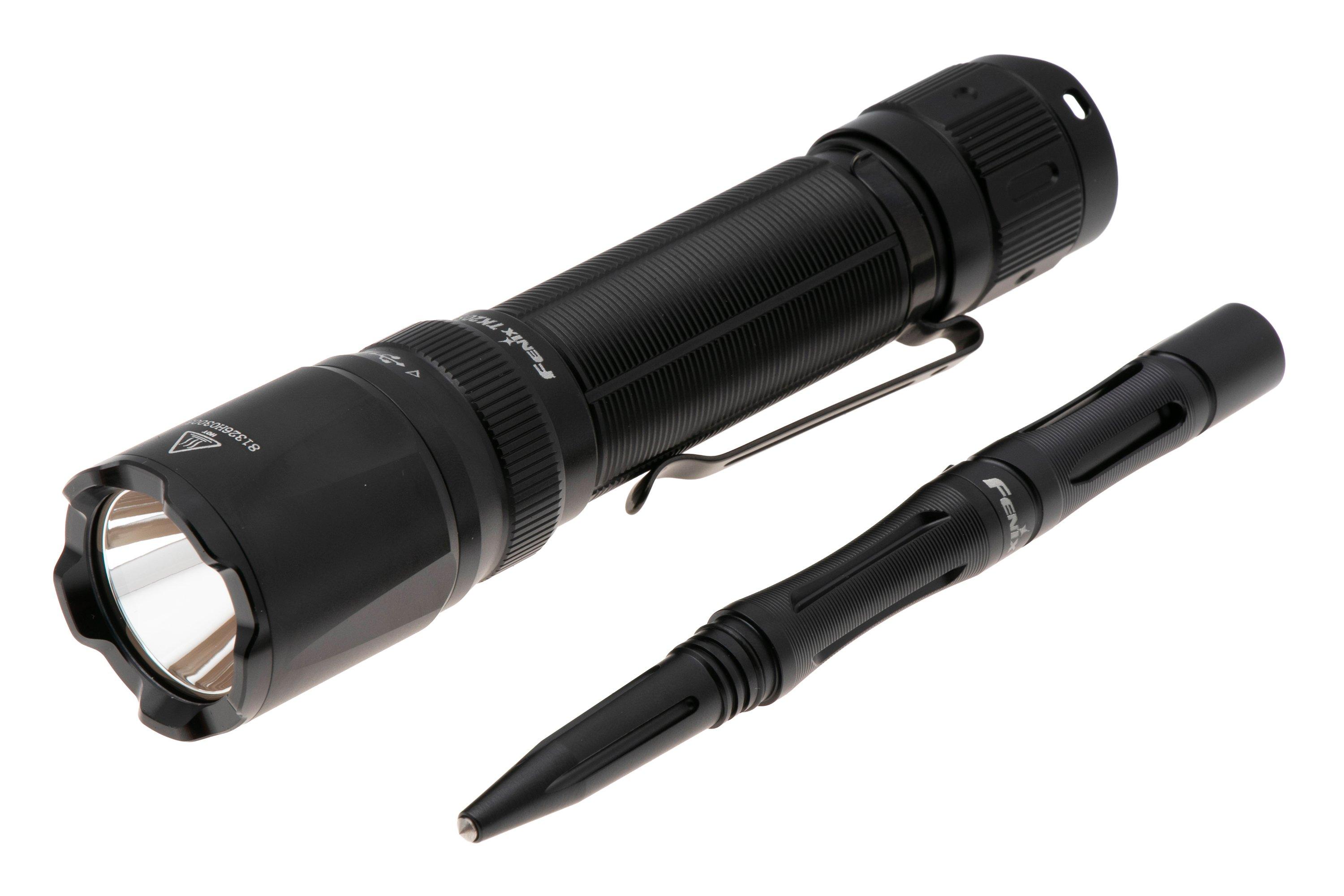 Fenix Fenix TK20R V2.0, 3000 lumens rechargeable flashlight with T5 tactical pen, set