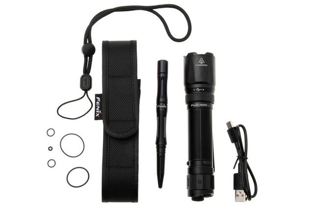 Afbeelding voor Fenix TK20R V2.0, 3000 lumen oplaadbare zaklamp met T5 tactische pen, set