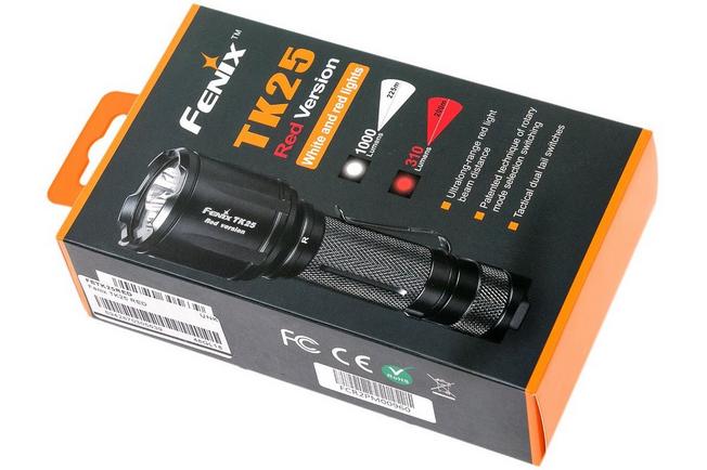 Lampe Fenix TK25 Red Version (1000 Lumens) - SD-Equipements