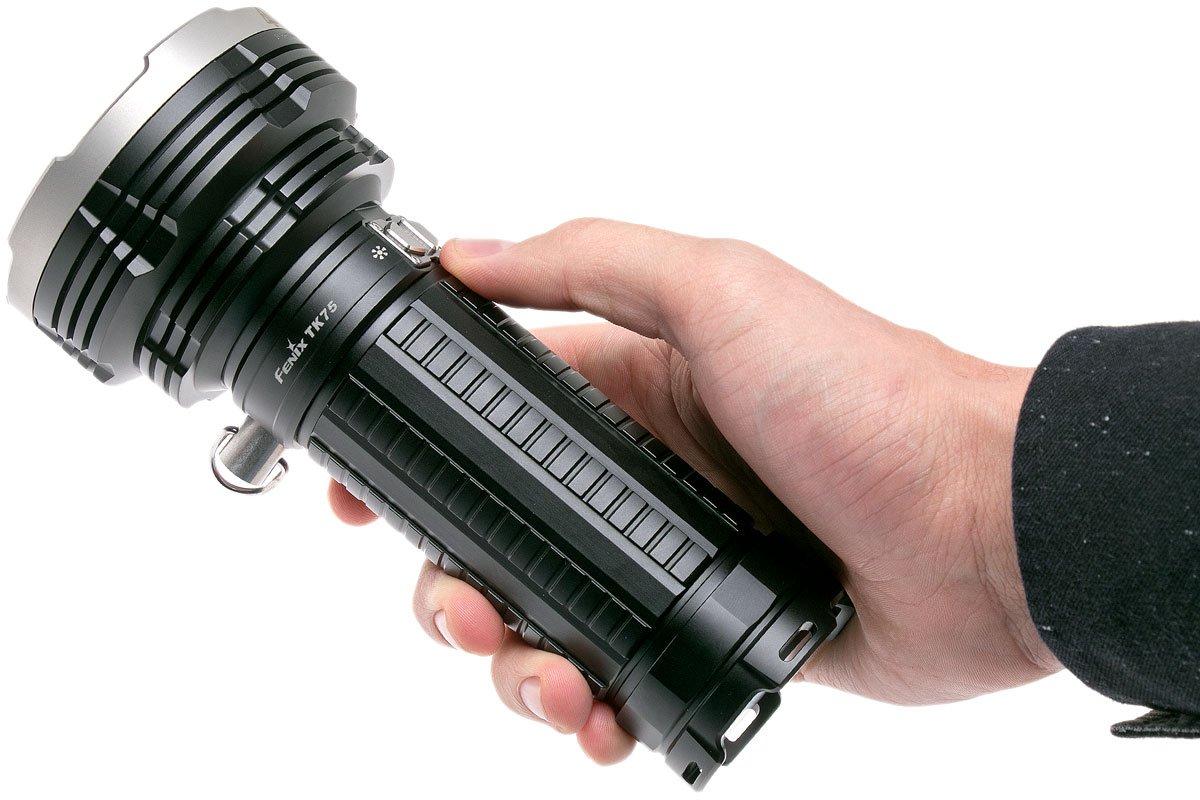 Fenix TK75, 2018 edition powerful LED flashlight, 5100 lumens