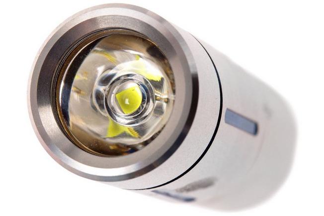 Image for Fenix UC02SS rechargeable LED keychain light, stainless Blue