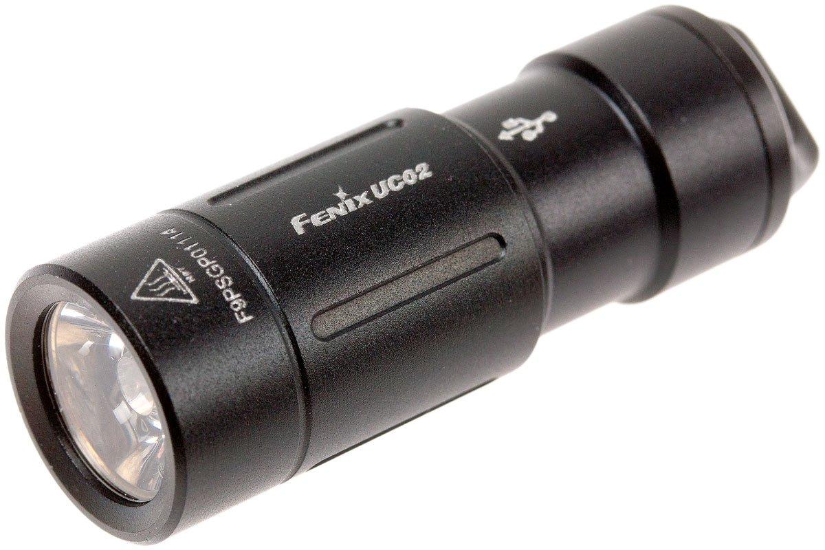 Fenix UC02 aufladbare LED Schlüsselbundlampe, schwarz | Günstiger ...