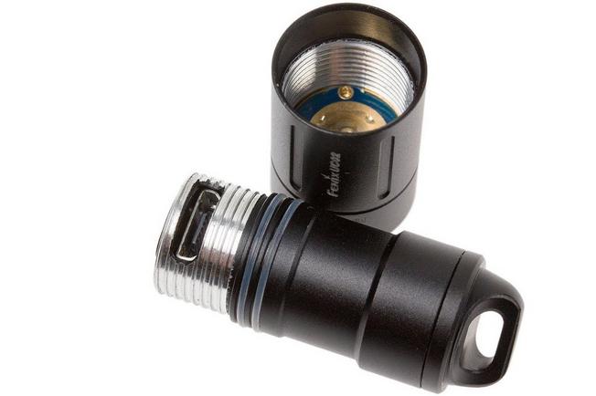 Image for Fenix UC02 rechargeable LED keychain light, black