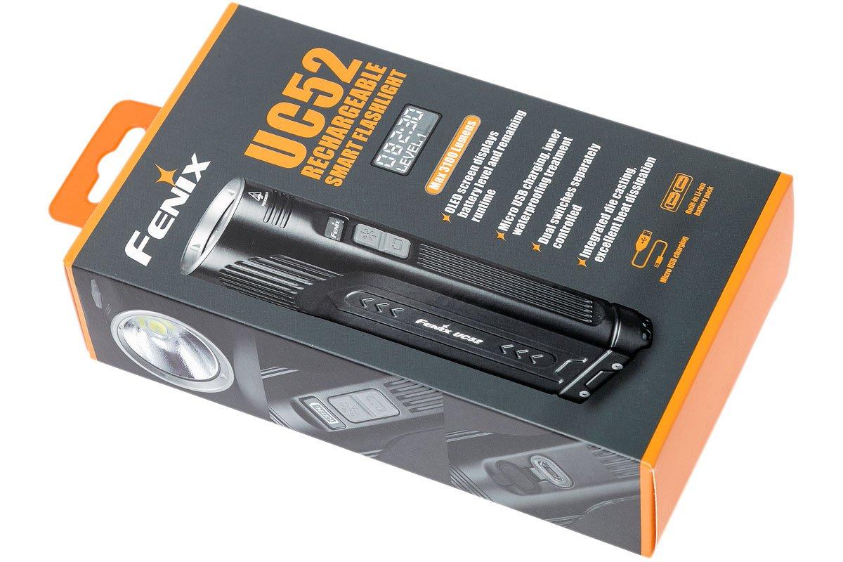 Blukar Oplaadbare Zaklamp, Superheldere Zoombaare Ledzaklamp met 5 Modi