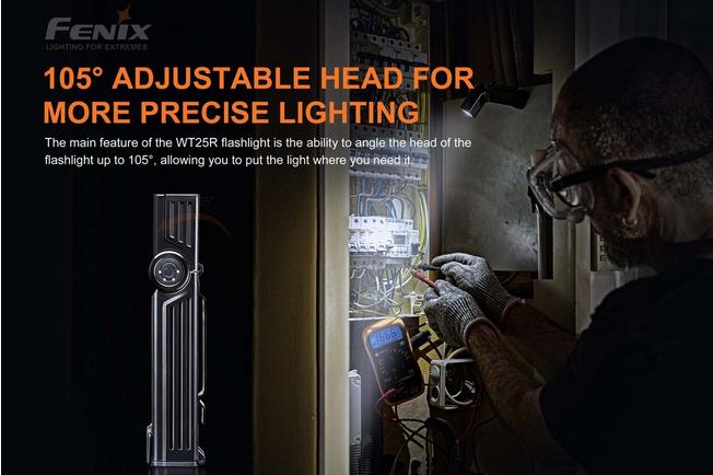 Image for Fenix WT25R rechargeable flashlight, 1000 lumens