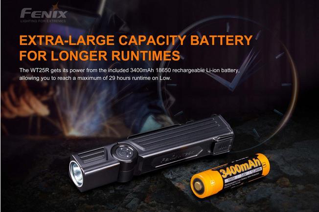 Image for Fenix WT25R rechargeable flashlight, 1000 lumens