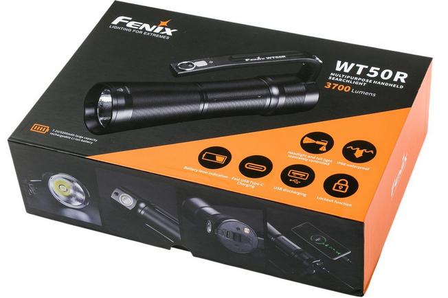 lampe fenix wf26r rechargeable 3000 lumens