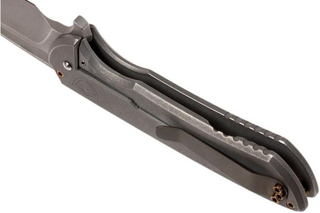Image for Ferrum Forge Masterblaster Flying V Gray pocket knife, Les George design