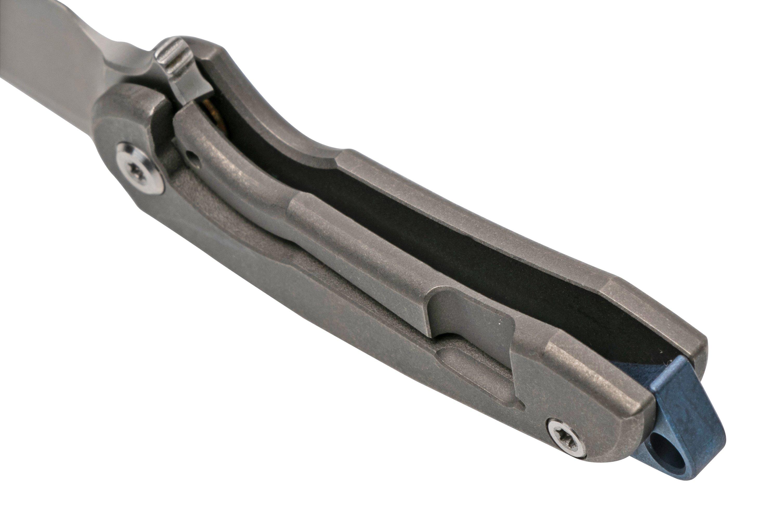 Ferrum Micro Stinger Stonewashed Grey MCSSW keychain pocket