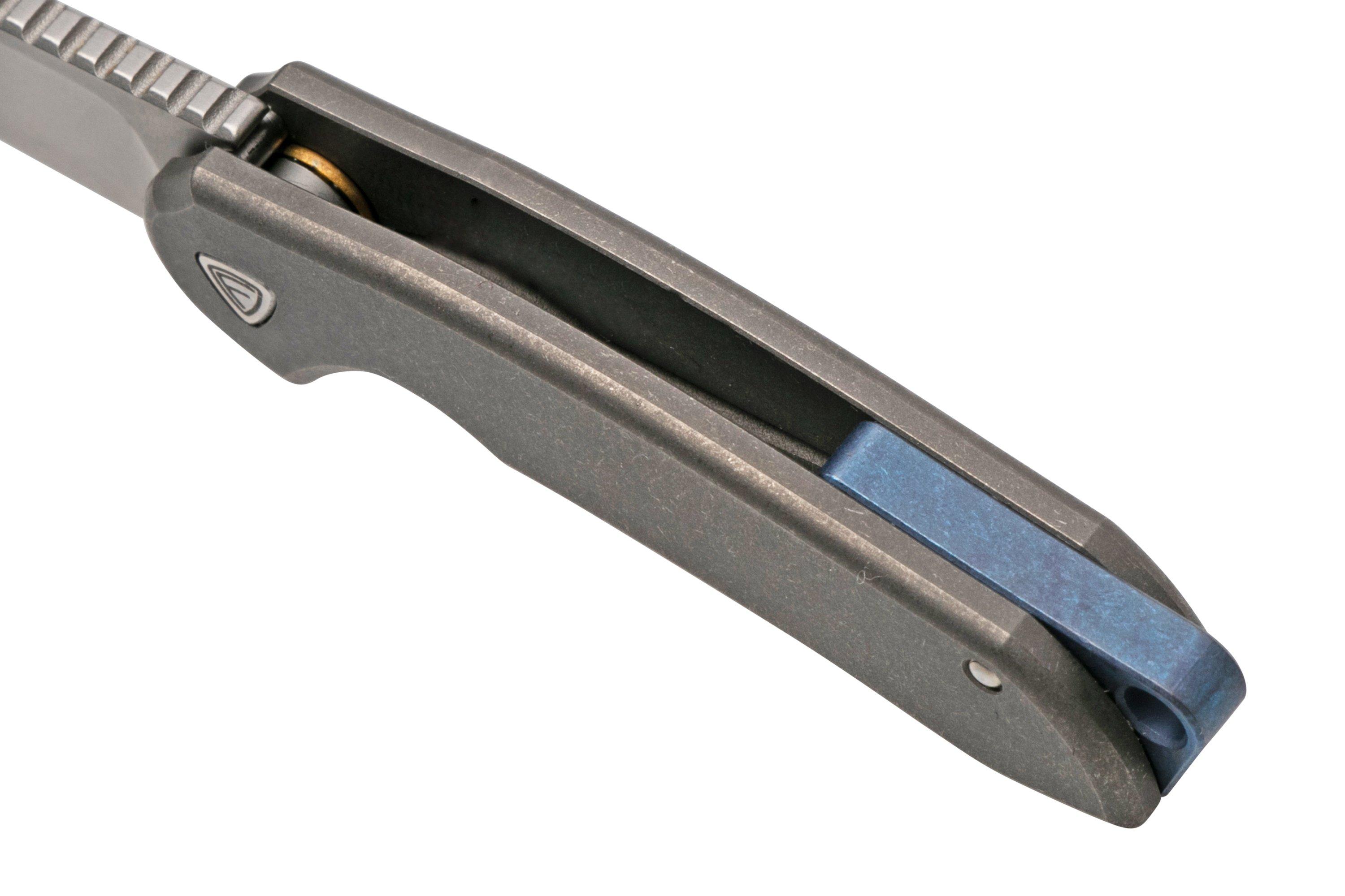 Ferrum Micro Stinger Stonewashed Grey MCSSW keychain pocket