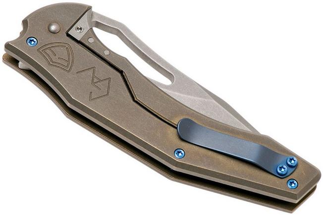 Image for Ferrum Forge Spinner, Bronze Atlantian Plates, Gavko design non-flipper