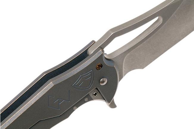 Image for Ferrum Forge Spinner, Blue Atlantian Plates, Gavko design flipper