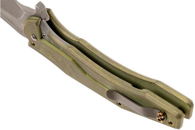 Image for Ferrum Forge Spinner, Gold-coloured Atlantian Plates, Gavko design flipper