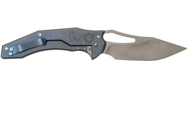 Image for Ferrum Forge Spinner, Blue Facets, Gavko design non-flipper