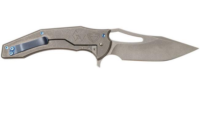 Image for Ferrum Forge Spinner, Gray Slab Plates, Gavko design flipper