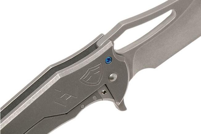 Image for Ferrum Forge Spinner, Gray Slab Plates, Gavko design flipper