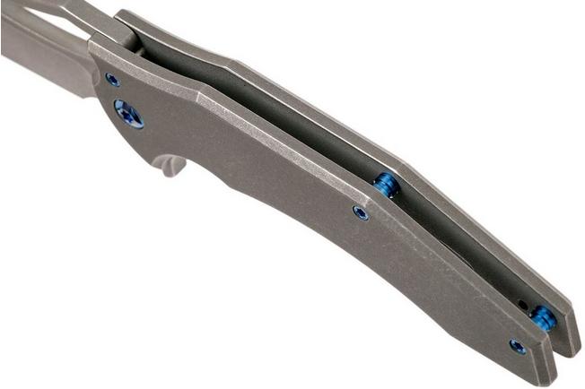 Image for Ferrum Forge Spinner, Gray Slab Plates, Gavko design flipper