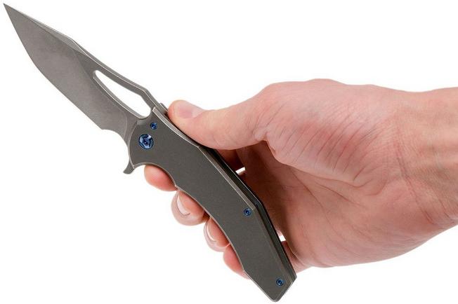 Image for Ferrum Forge Spinner, Gray Slab Plates, Gavko design flipper