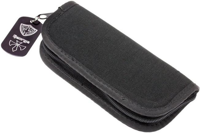 Image for Ferrum Forge Spinner, Gray Slab Plates, Gavko design flipper