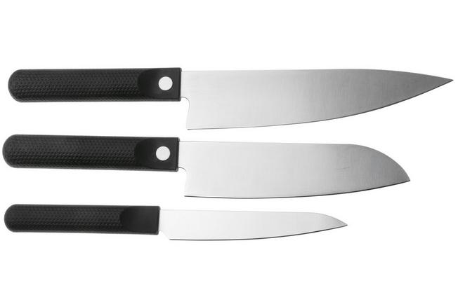 Afbeelding voor Fissler ProCut 001-019-03-000/0, 3-delige messenset met koksmes, santoku en universeelmes
