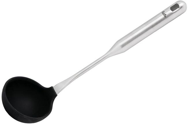 Afbeelding voor Fissler Essential 002-014-05-000-0 roestvaststalen soeplepel met siliconen
