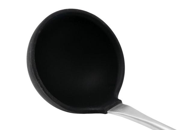 Afbeelding voor Fissler Essential 002-014-05-000-0 roestvaststalen soeplepel met siliconen