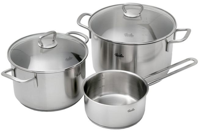 shopping 040-112-03-000, Advantageously pan | 3-piece Fissler Las set Vegas at